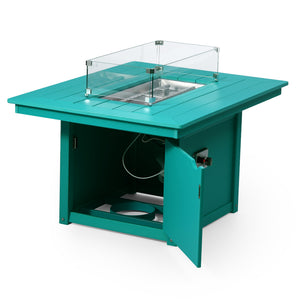 Sedona Rectangular 34" X 46" Fire Pit Table