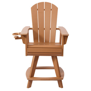 Chatham Adirondack Swivel Counter Chair with Cup Holder