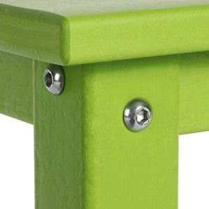 Tiny Terraces Kids' All-Weather Outdoor Square Dining Table (31" Top)