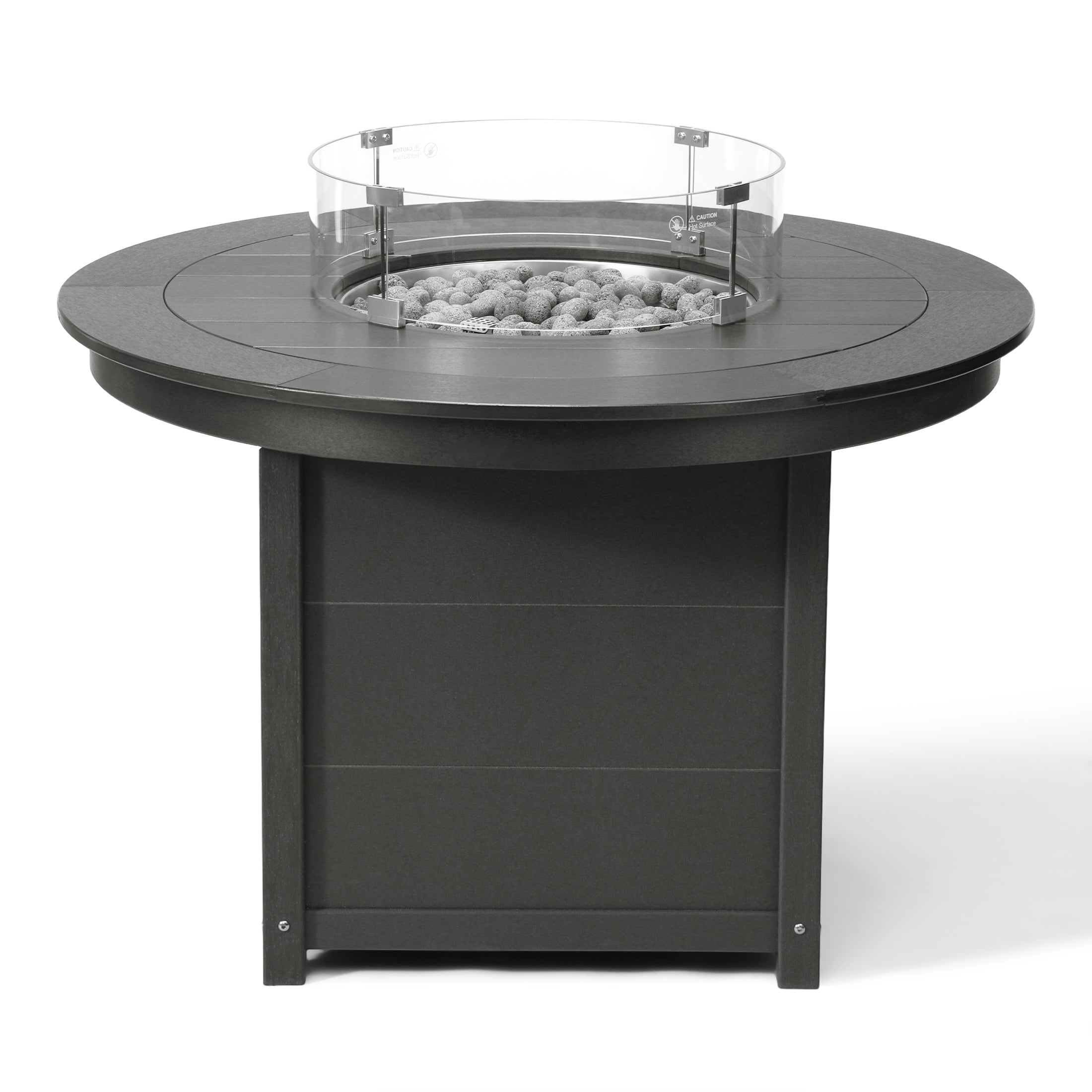 Sedona Round 47" Dining Fire Pit Table