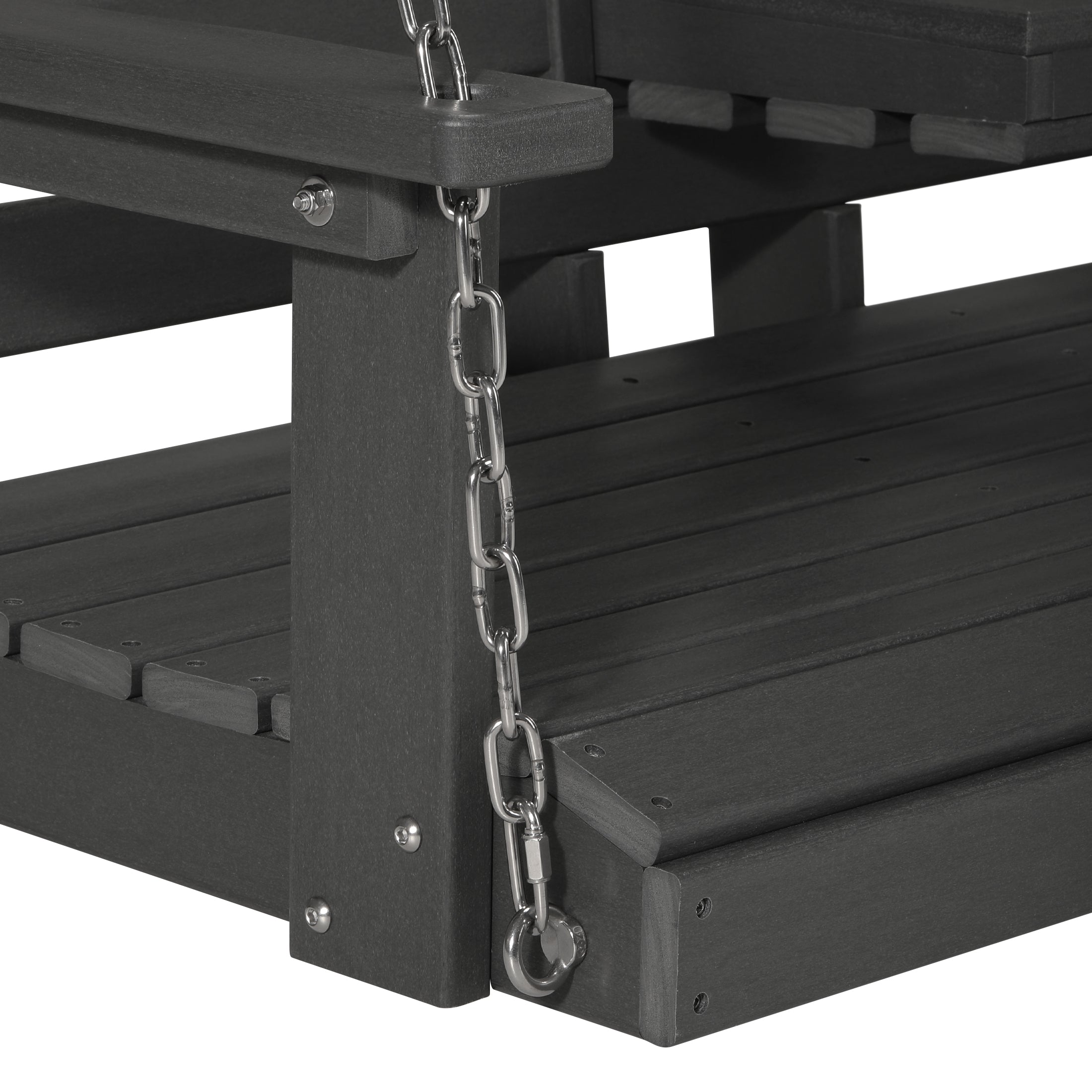Charleston 54" Porch Swing with Folding Cup Holder