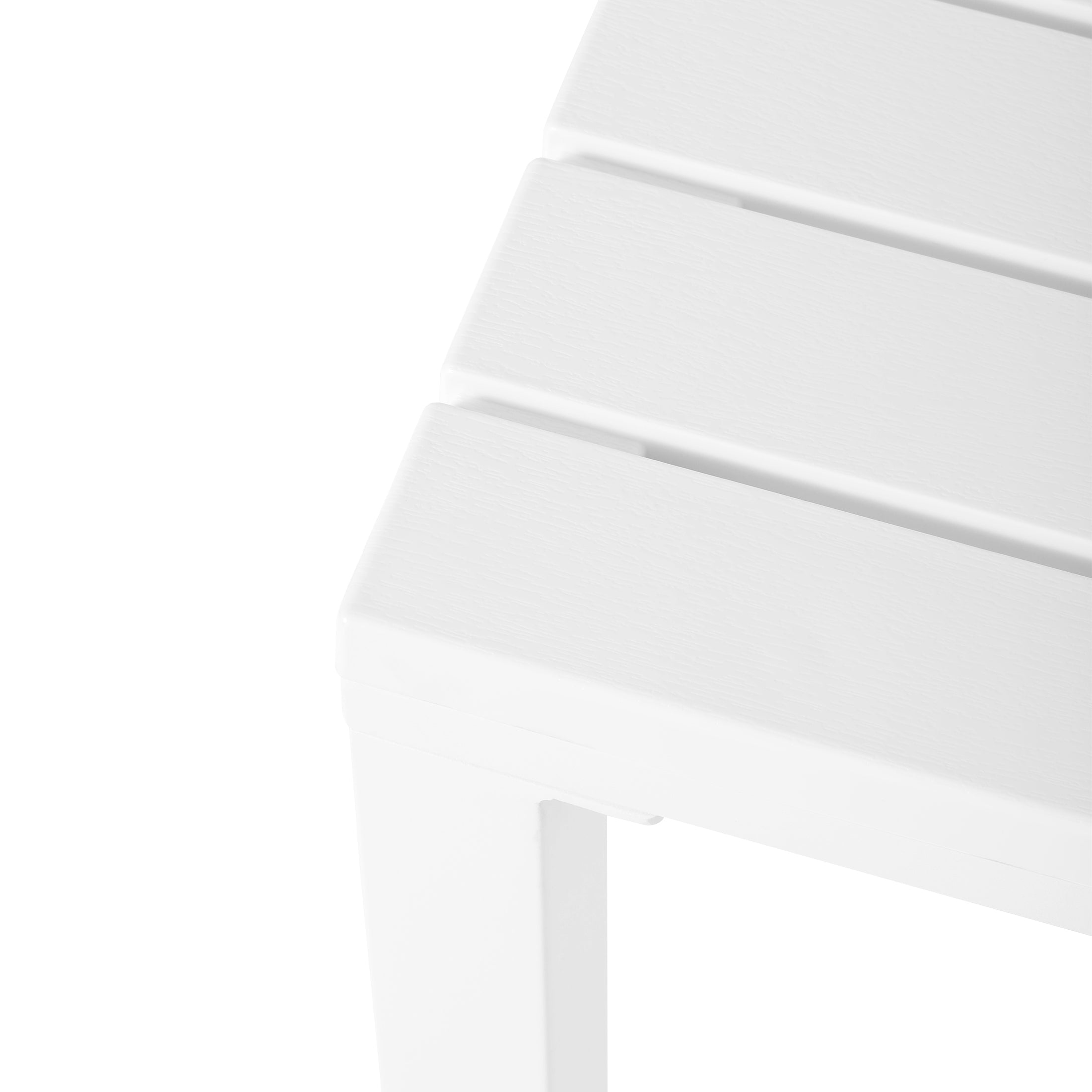 Polyform 31.5" Square Dining Table with Metal Frame