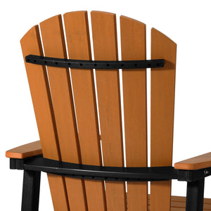 Heritage Ridge Adirondack Glider With Cup Holder