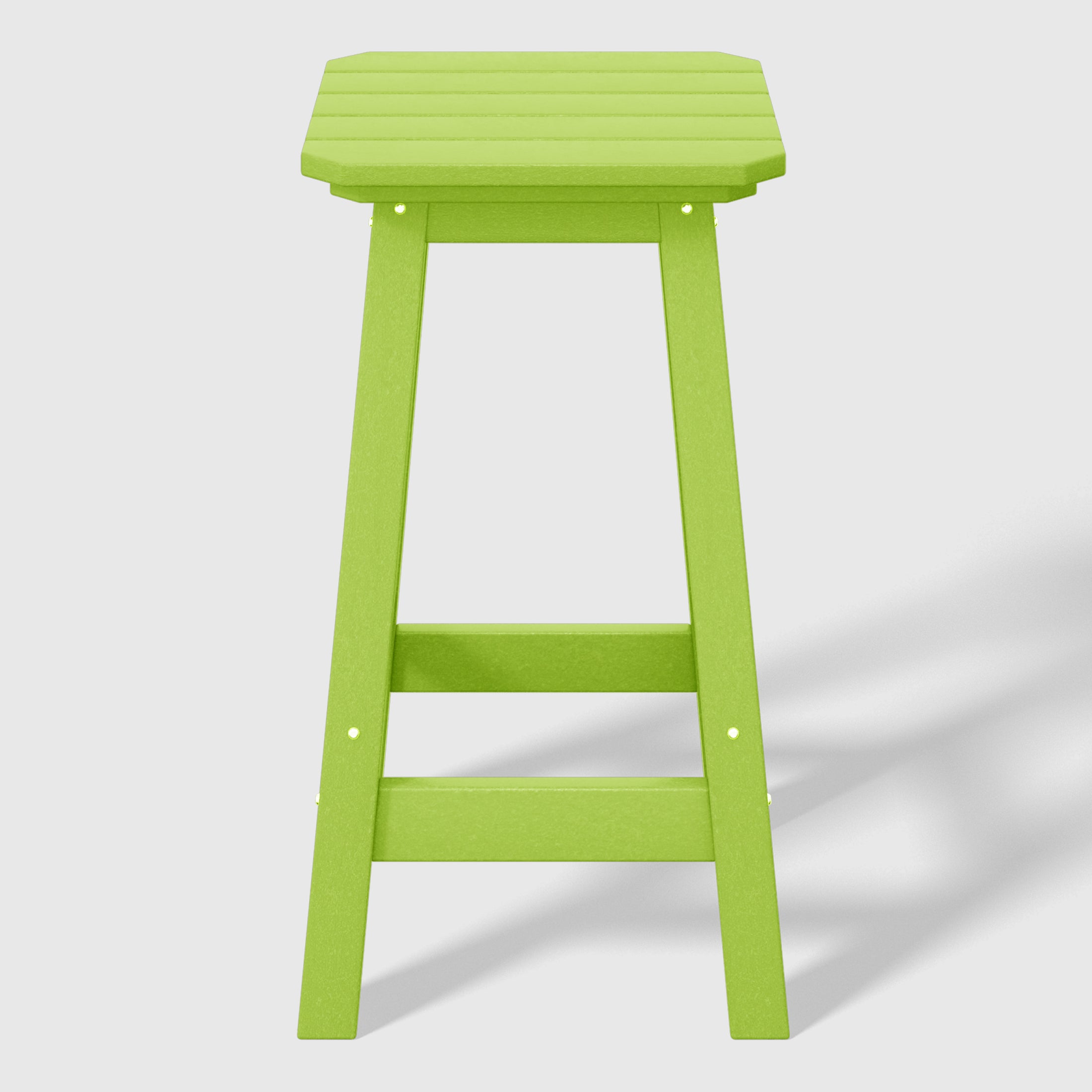 Stockholm All-Weather Outdoor Square Counter Stool (24" Seat Height)