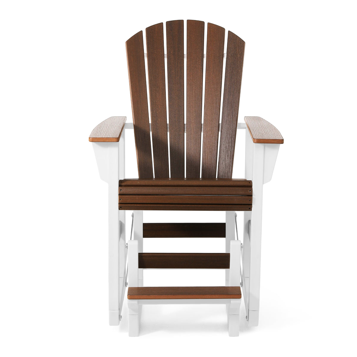 Adirondack Counter Glider With Cup Holder