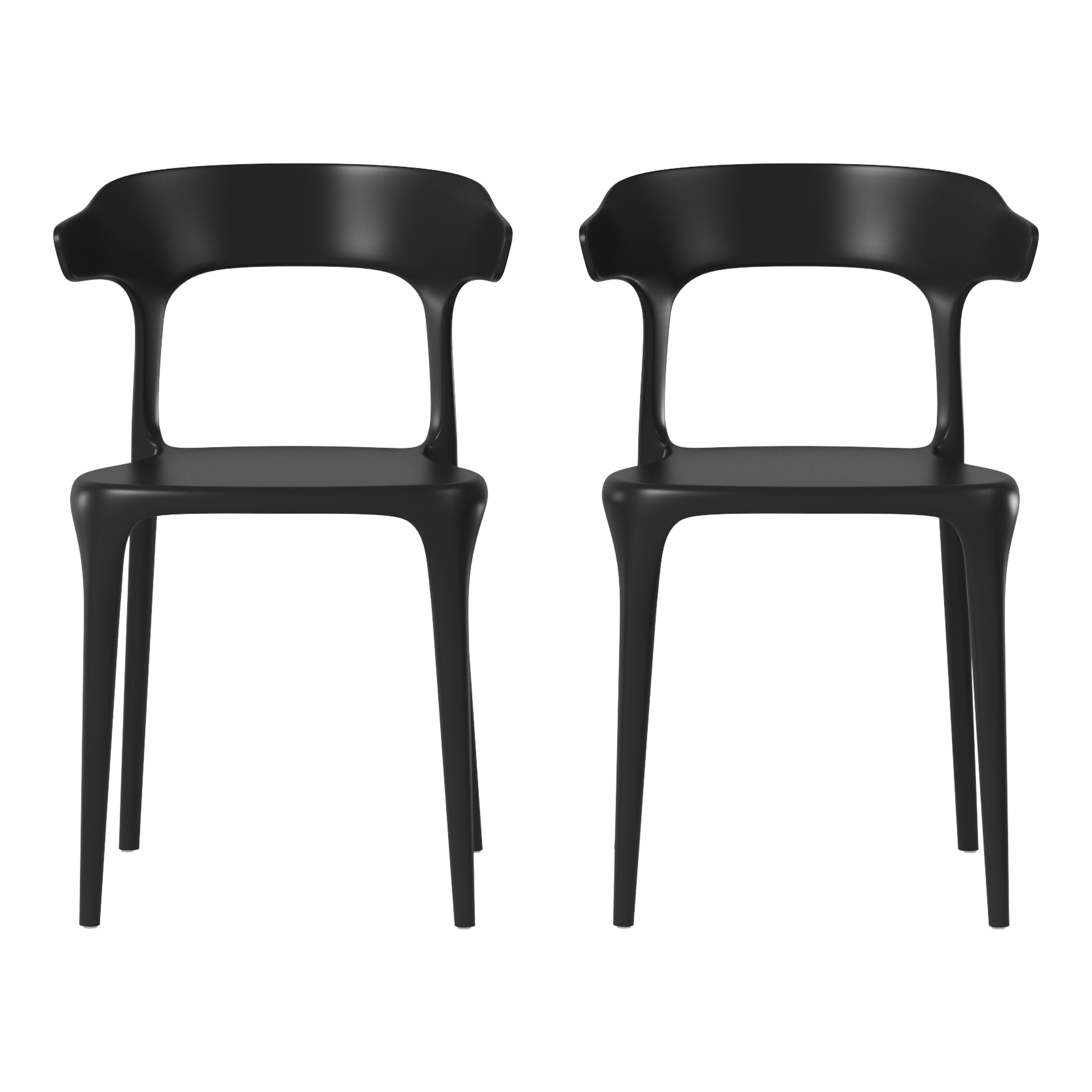 Polyform Stacking Dining Side Chair (Set of 2)