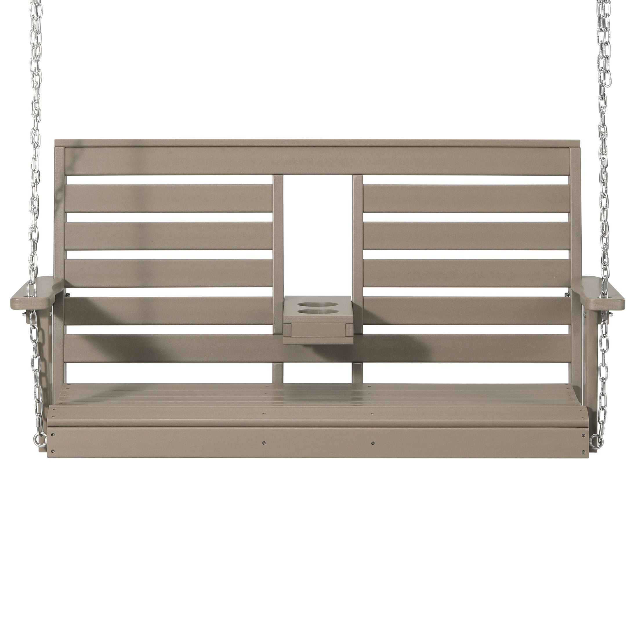Charleston 54" Porch Swing with Folding Cup Holder