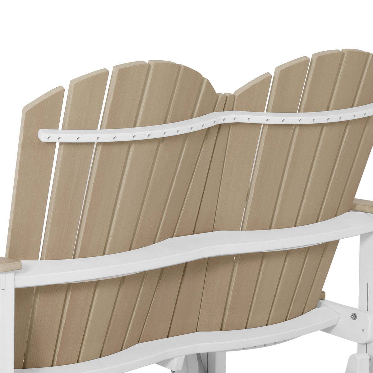 Adirondack 52“ Glider With Cup Holder