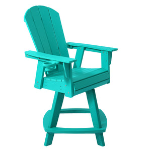 Chatham Adirondack Swivel Counter Chair with Cup Holder
