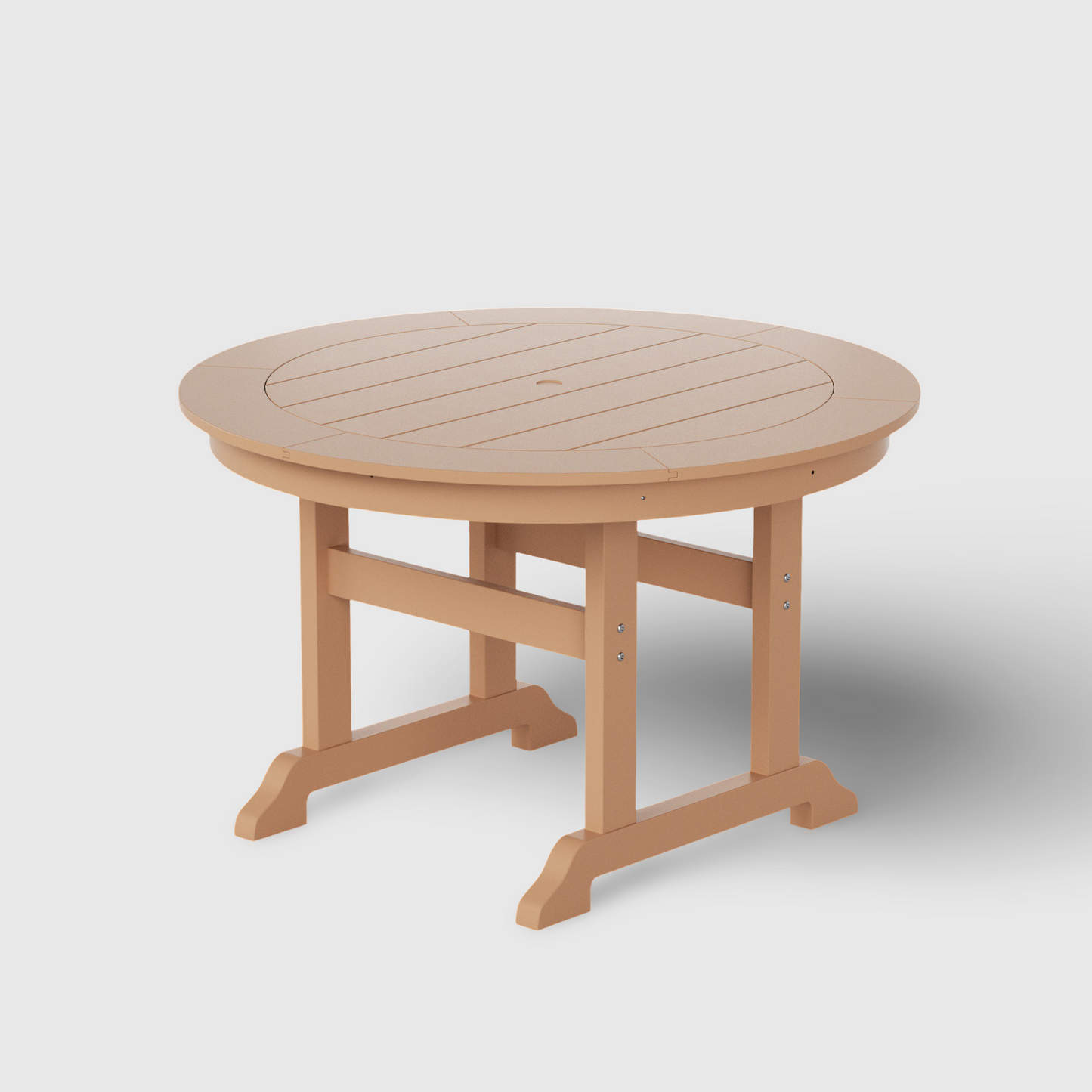 POLYTRENDS™ Tuscany All-Weather Outdoor Round Dining Table (47" Top)