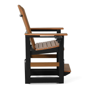 Adirondack Counter Glider With Cup Holder