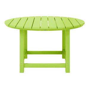 Tiny Terraces Kids' All-Weather Outdoor Round Dining Table (38" Wide)