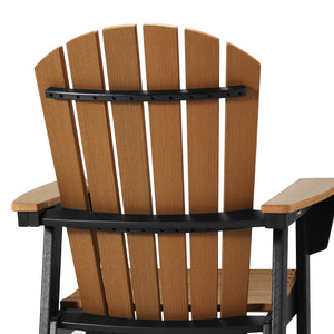 Heritage Ridge Adirondack Swivel Dining Chair With Cup Holder