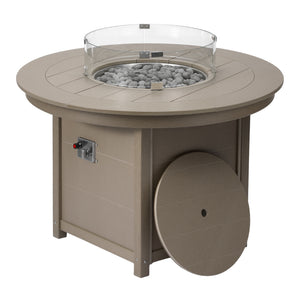 Sedona Round 47" Dining Fire Pit Table