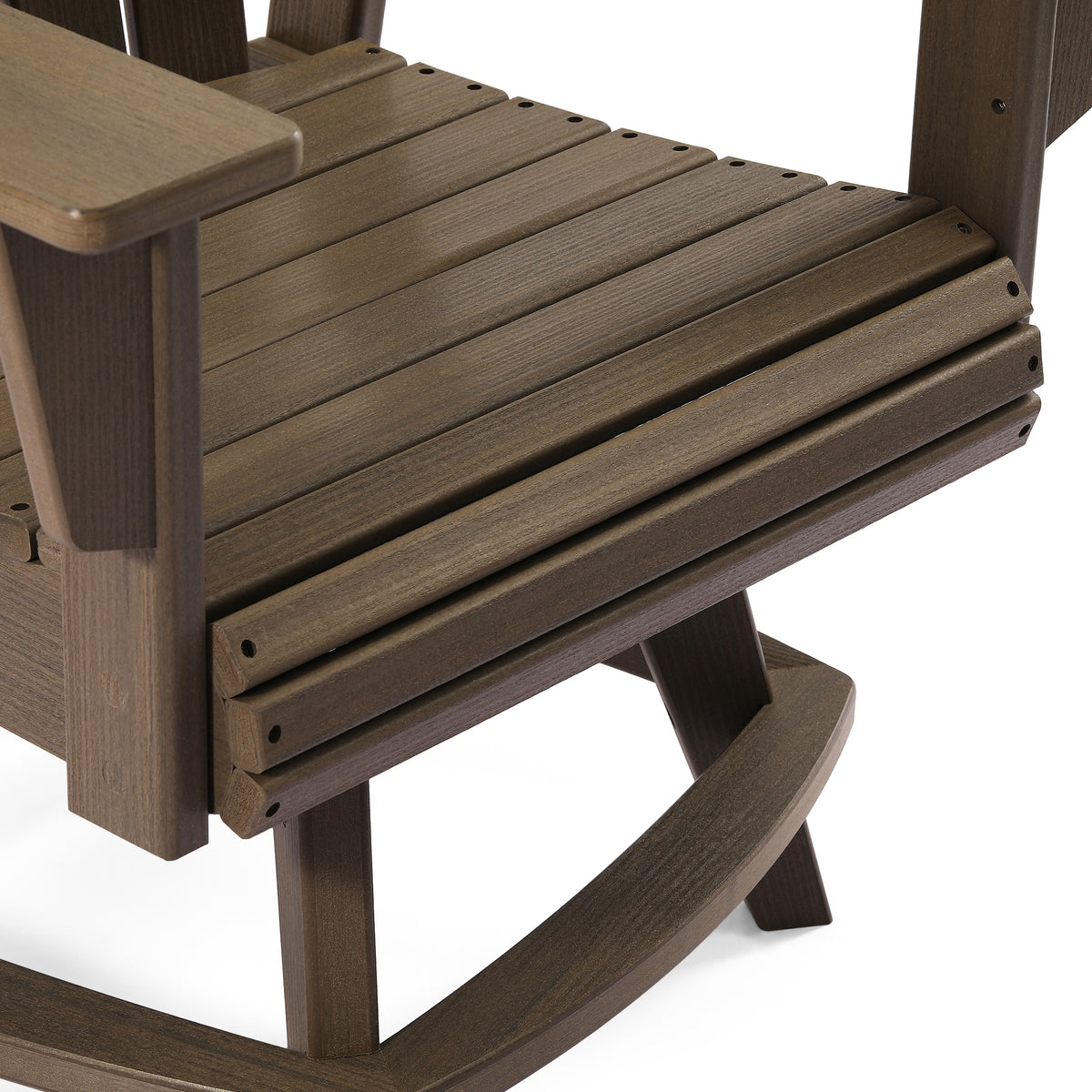 Heritage Ridge Adirondack Swivel Dining Chair With Cup Holder