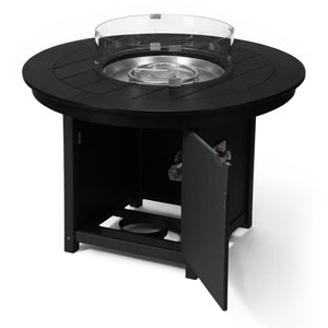 Sedona Round 47" Dining Fire Pit Table