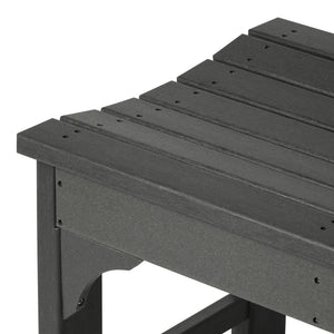 Concord All-Weather Outdoor Garden Backless Bench (46" Wide)