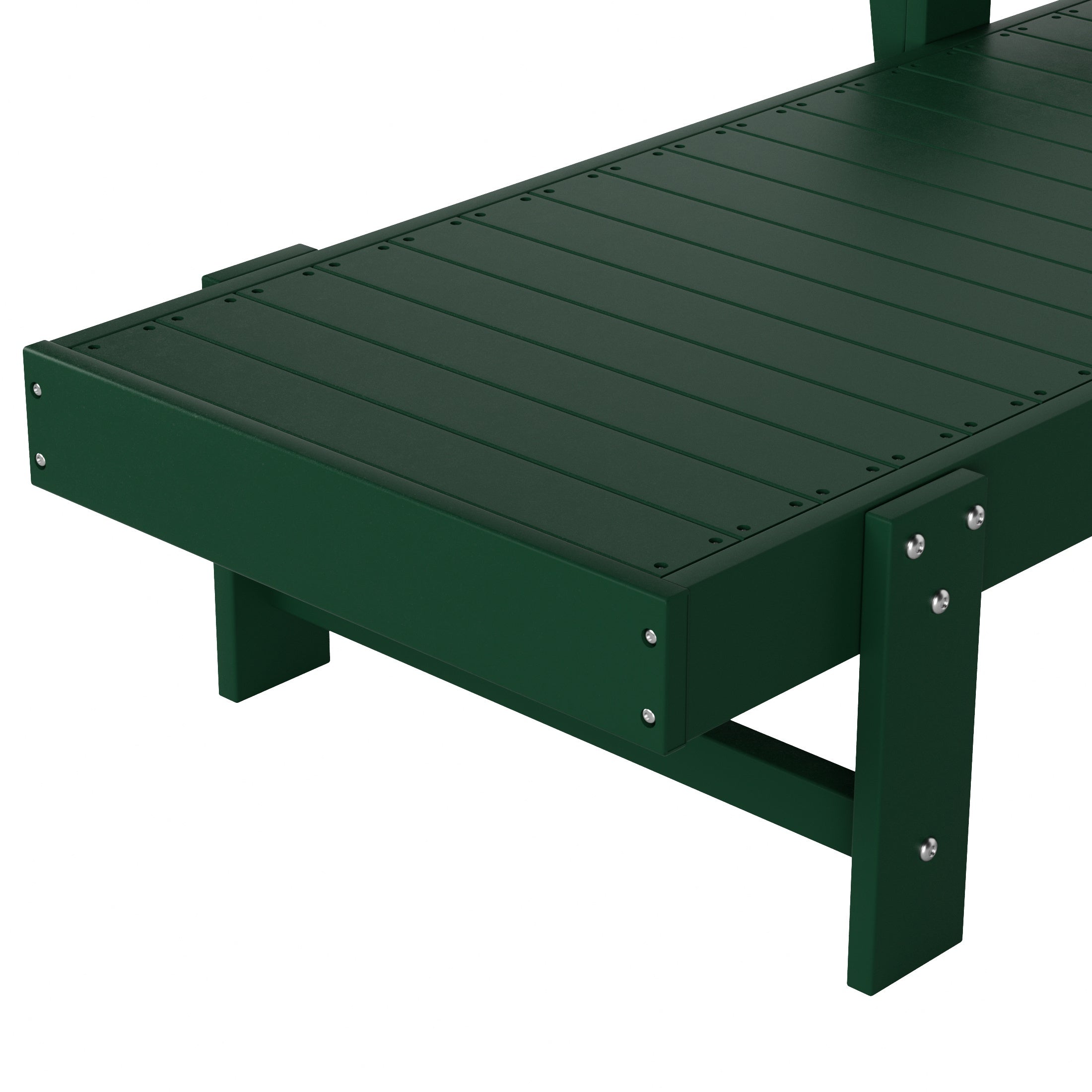 Chatham All-Weather Outdoor Adirondack Reclining Sun Lounger With Arms Rests & Wheels