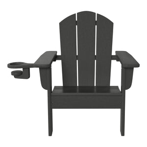 Tiny Terraces Kids Adirondack Chair with Cup Holder (Set of 2)