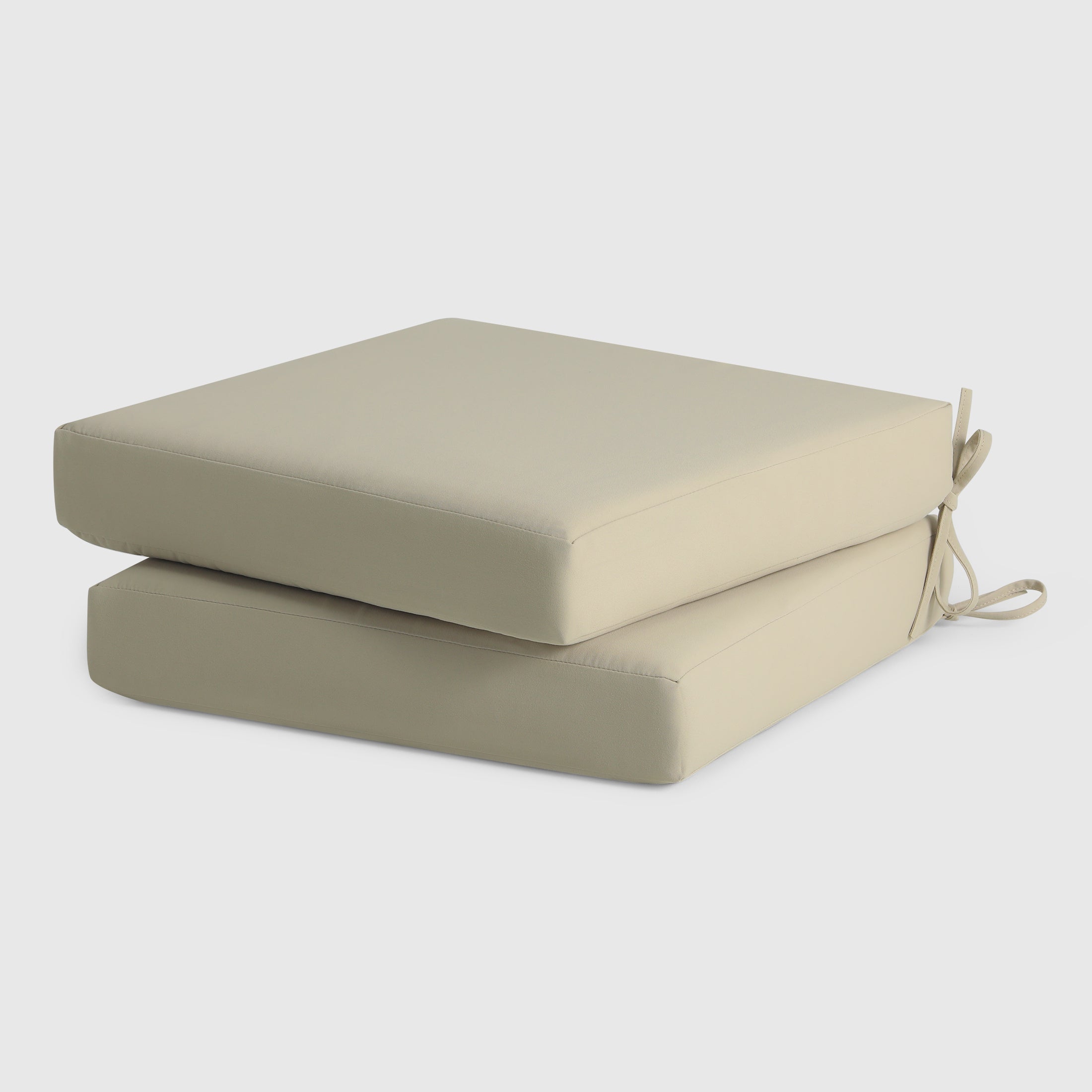 Outdoor Patio Furniture Seat Chair Square Cushions Set of 2, 20" x 19"