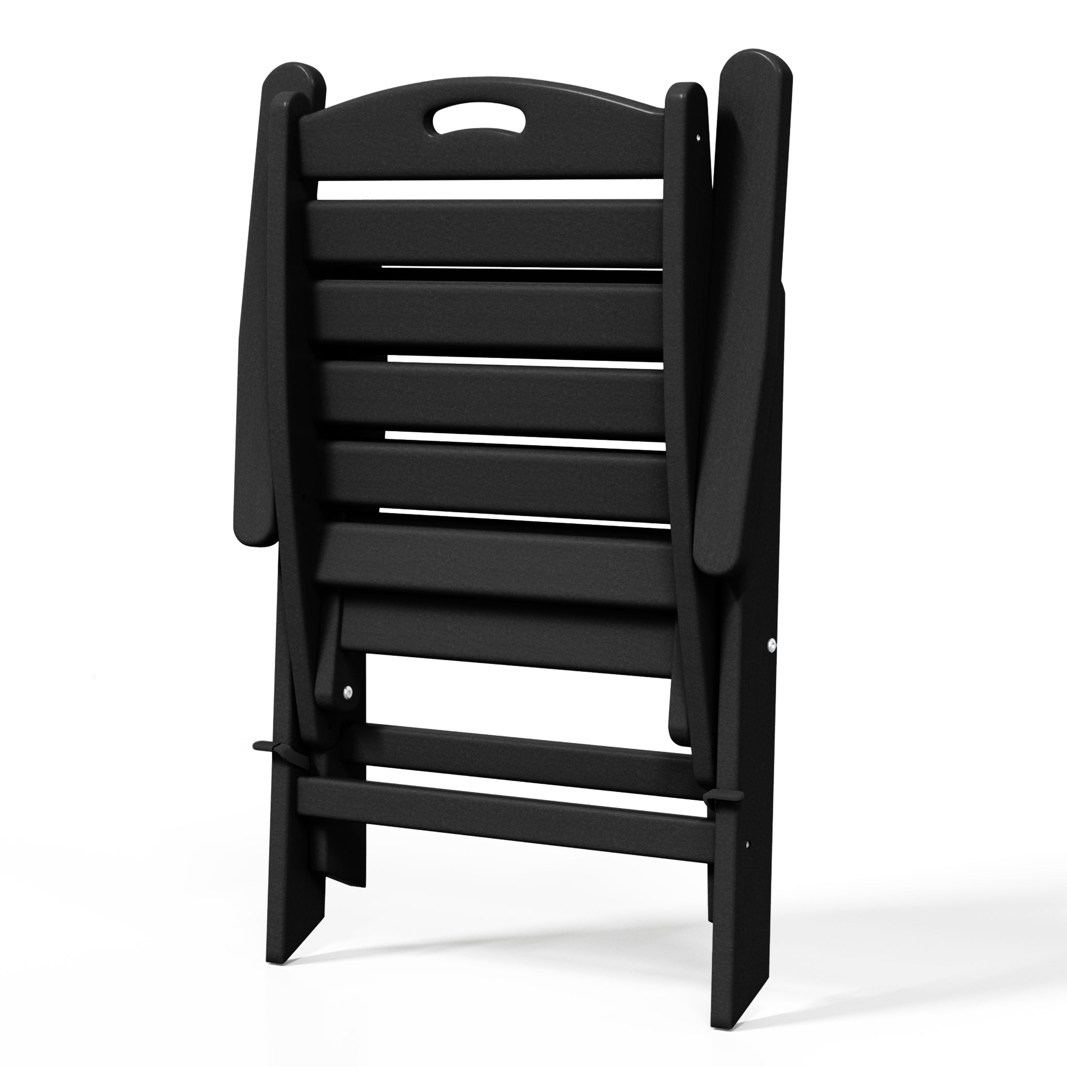 Aarhus All-Weather Outdoor Patio Folding Tall Back Dining Chair (38" High)