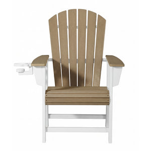 Heritage Ridge Adirondack Dining Chair With Cup Holder