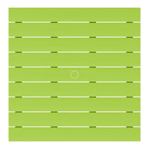 Tiny Terraces Kids' All-Weather Outdoor Square Dining Table (31" Top)
