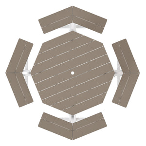 Vista 48" Octagon Picnic Table