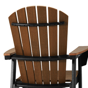 Heritage Ridge Folding Adirondack Chair With Cup Holder