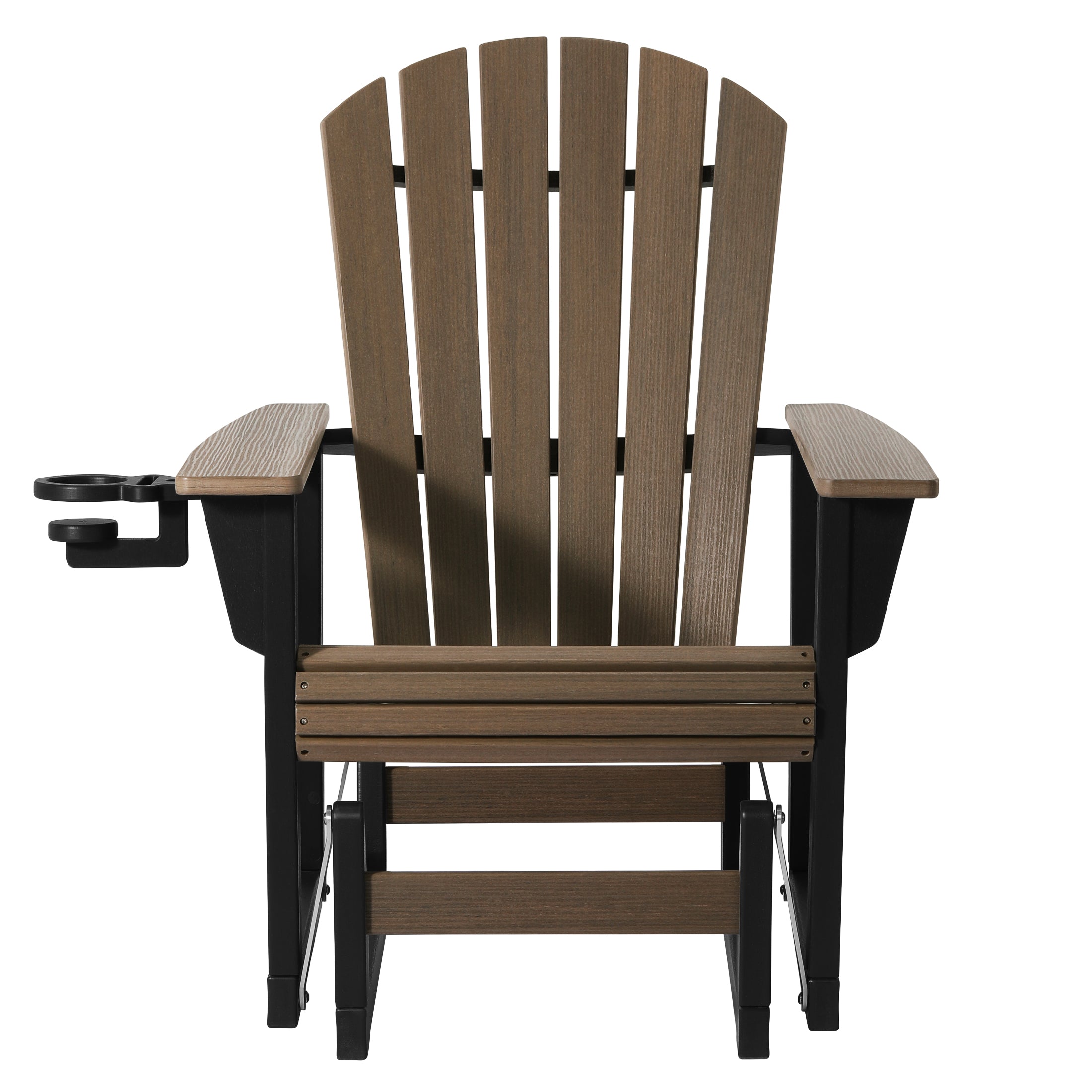 Heritage Ridge Adirondack Glider With Cup Holder