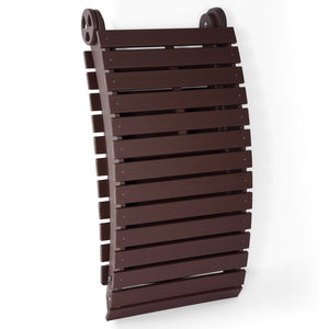 Key West Folding Pool Lounge Chair with Wheels