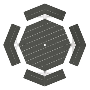 Vista 48" Octagon Picnic Table