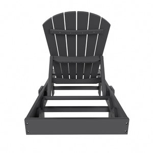 Westport Classic All-Weather Outdoor Adirondack Reclining Sun Lounger