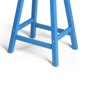 Stockholm All-Weather Outdoor Saddle Counter Stool (24" Height)