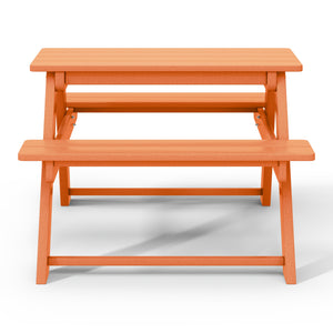 Tiny Terraces Kids' All-Weather Outdoor Picnic Table