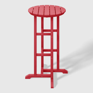 Stockholm All-Weather Outdoor Round Bar Bistro Table (42" Height)