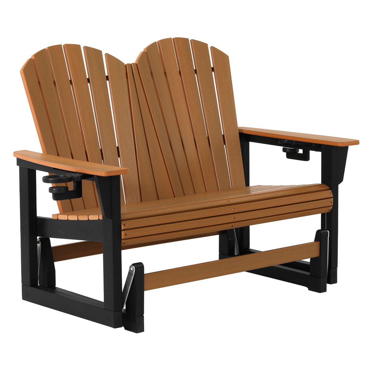 Adirondack 52“ Glider With Cup Holder