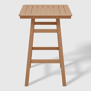 Stockholm All-Weather Outdoor 30" Square Bar Table (42" Height)