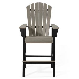 Heritage Ridge Adirondack Bar Chair With Cup Holder