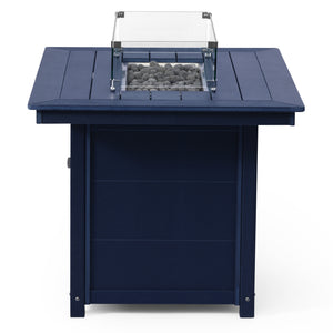 Sedona Rectangular 34" X 46" Dining Fire Pit Table