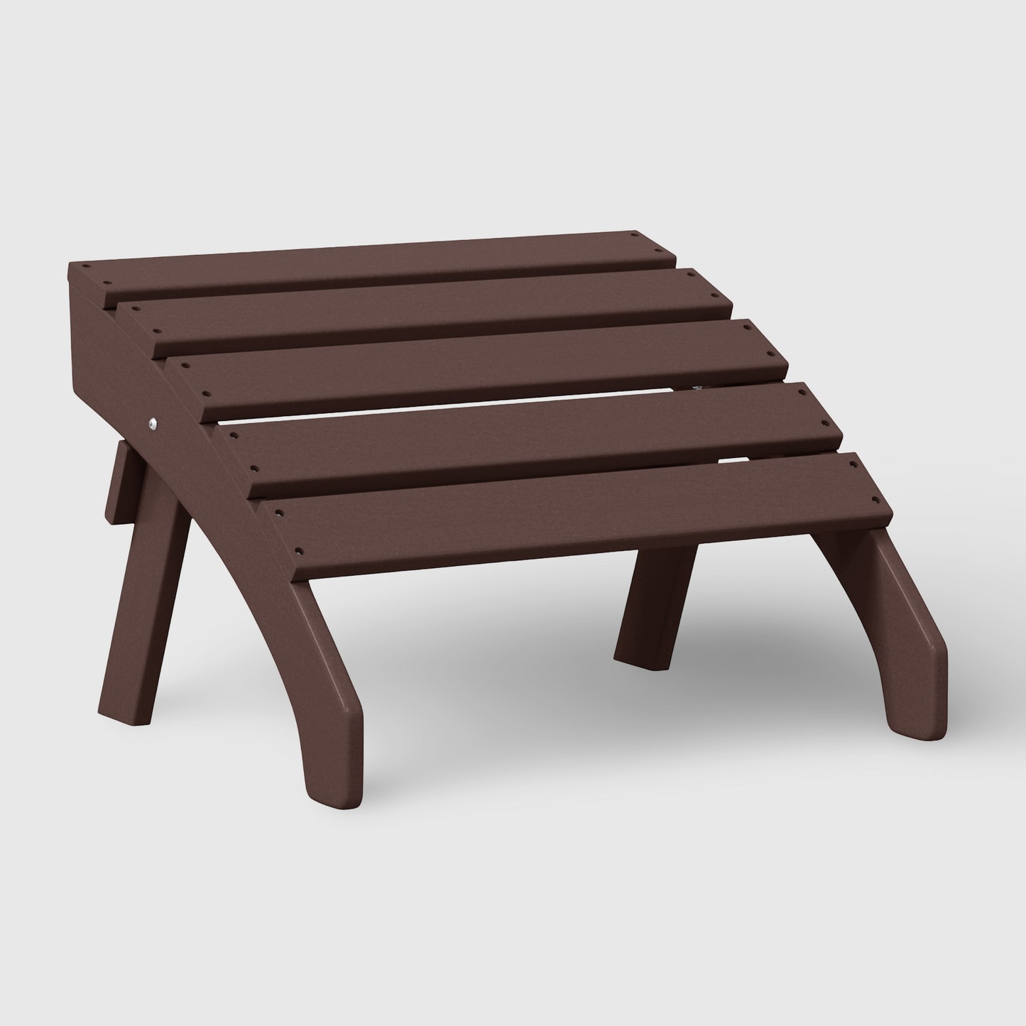 POLYTRENDS™ Westport All-Weather Outdoor Adirondack Folding Foot Rest/Ottoman