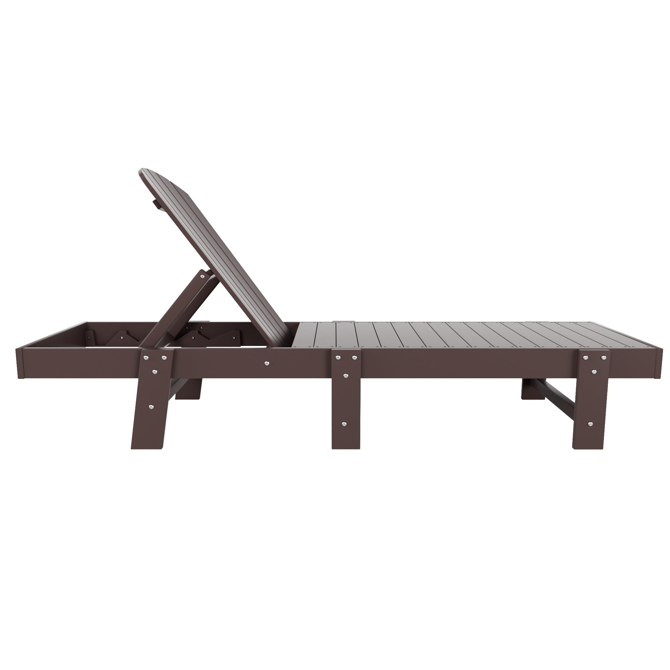 Westport Classic All-Weather Outdoor Adirondack Reclining Sun Lounger