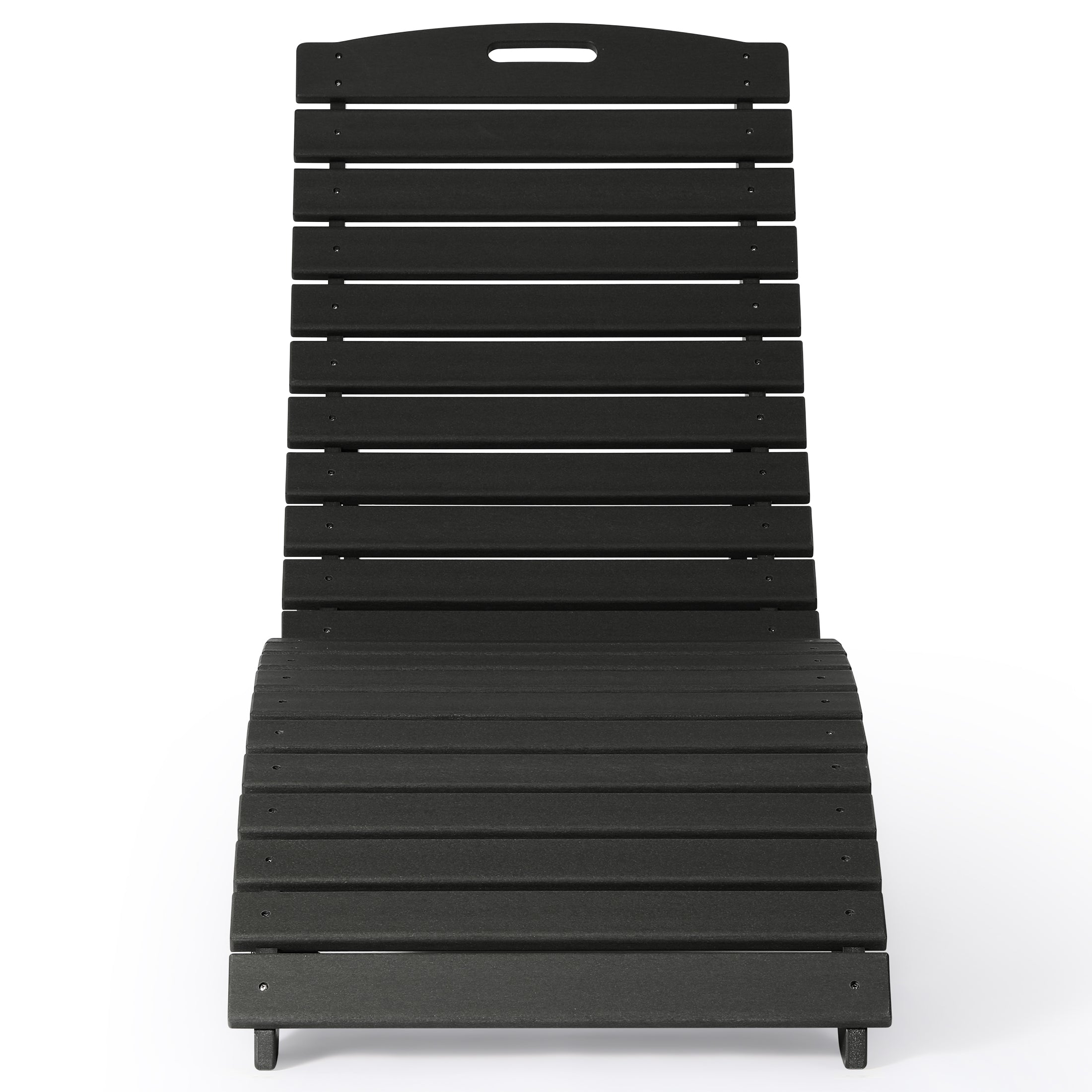 Key West Folding Pool Lounge Chair with Wheels