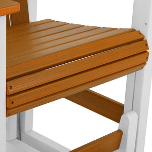Adirondack Counter Glider With Cup Holder