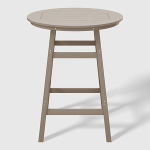 Stockholm All-Weather Outdoor 35" Round Bar Table (42" Height)
