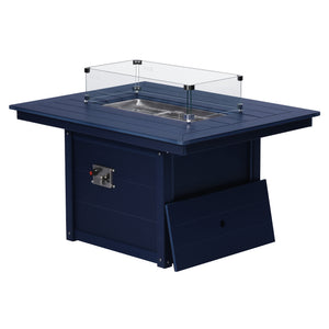 Sedona Rectangular 34" X 46" Fire Pit Table