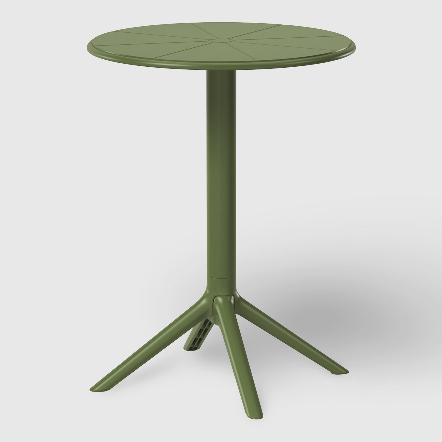 POLYTRENDS™ Copenhagen Solstråle All-Weather Indoor/Outdoor Round Bistro Table (23.5" Table Top)