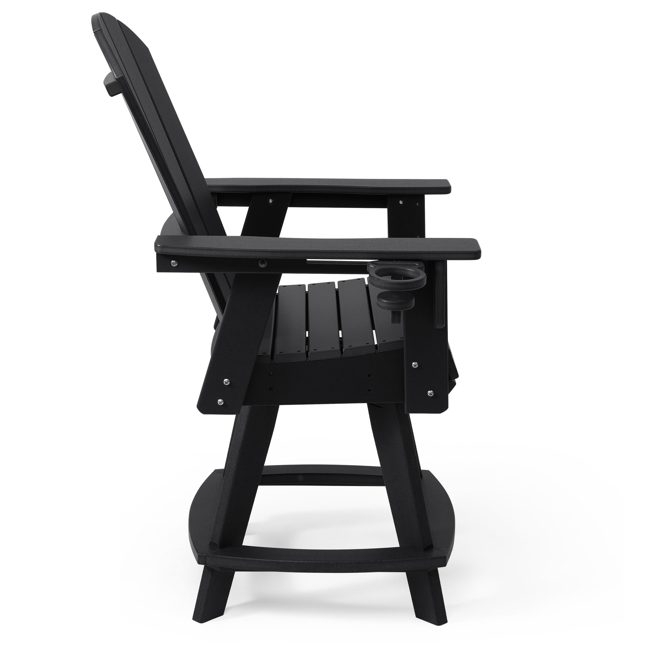 Chatham Adirondack Swivel Counter Chair with Cup Holder