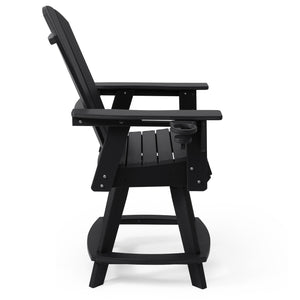 Chatham Adirondack Swivel Counter Chair with Cup Holder
