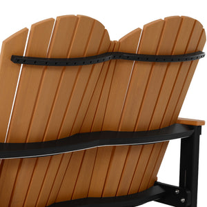 Adirondack 52“ Glider With Cup Holder